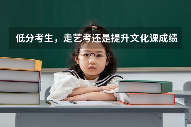 低分考生，走艺考还是提升文化课成绩哪个更靠谱
