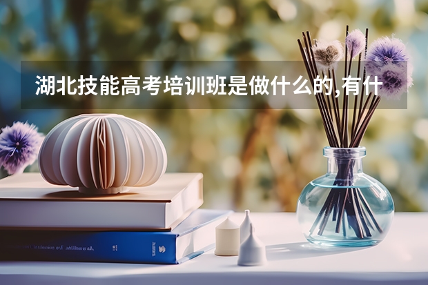 湖北技能高考培训班是做什么的,有什么用？