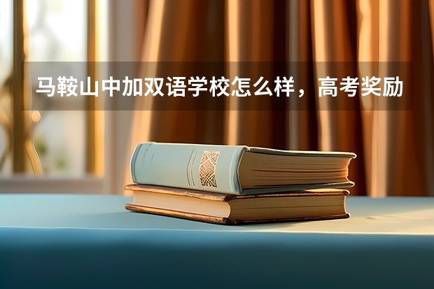 马鞍山中加双语学校怎么样，高考奖励多少钱?