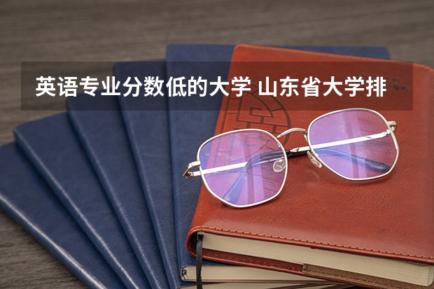 英语专业分数低的大学 山东省大学排名一览表及分数线
