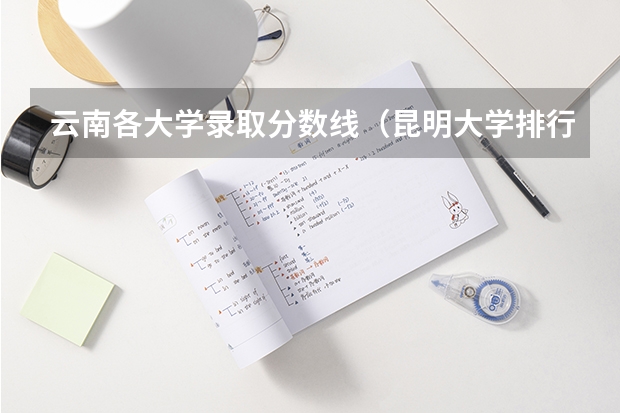 云南各大学录取分数线（昆明大学排行榜排名）