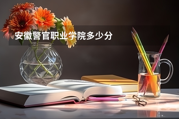 安徽警官职业学院多少分