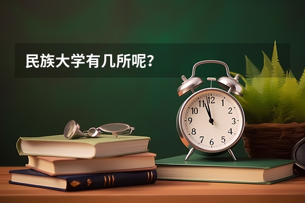 民族大学有几所呢？
