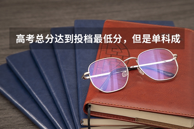 高考总分达到投档最低分，但是单科成绩不够，怎么办？会被录取吗？谢谢