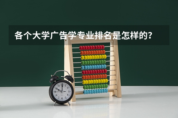 各个大学广告学专业排名是怎样的？ 大学里最受欢迎10个设计类专业