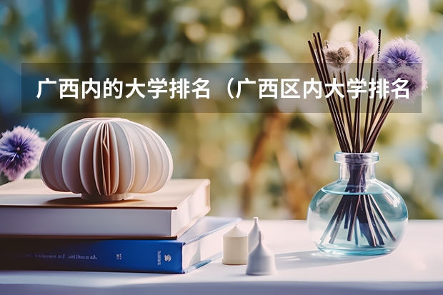 广西内的大学排名（广西区内大学排名榜）