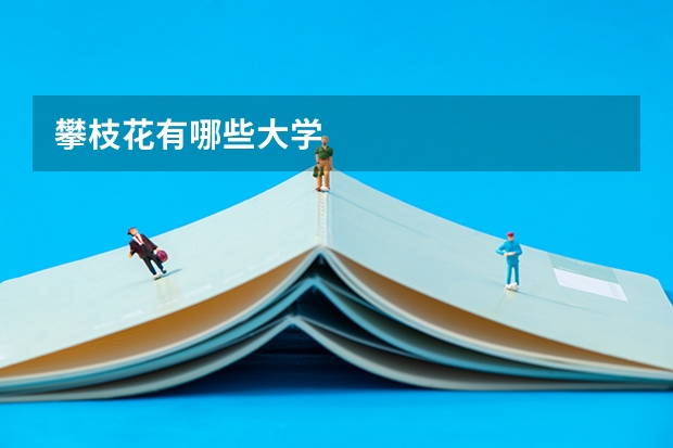 攀枝花有哪些大学