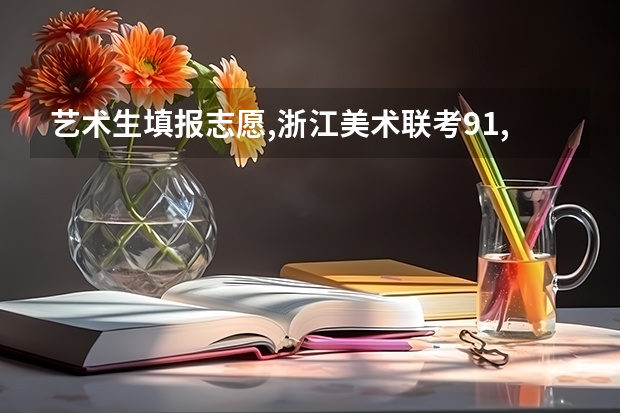 艺术生填报志愿,浙江美术联考91,文化570,能上哪些学校