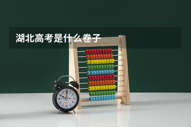 湖北高考是什么卷子