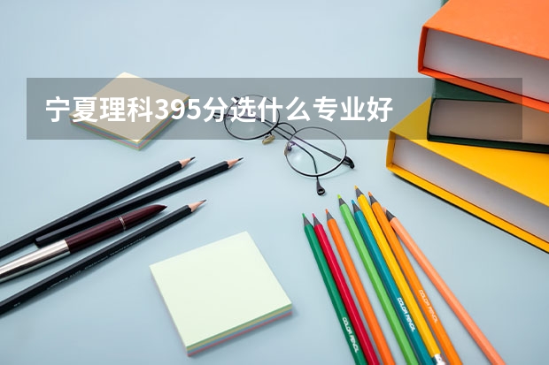 宁夏理科395分选什么专业好