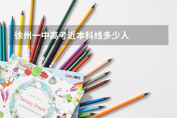 徐州一中高考近本科线多少人