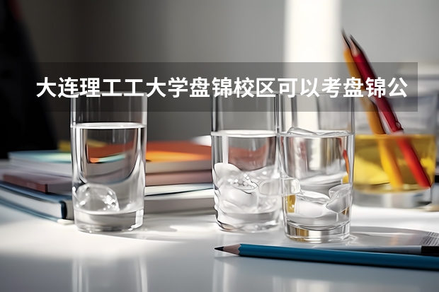 大连理工工大学盘锦校区可以考盘锦公务员吗
