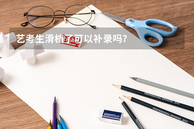 艺考生滑档了可以补录吗？